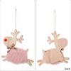 4pcs Handmade Christmas Tree Plush Deer Decor Cute Reindeer Xmas Tree Pendants  Children Gifts