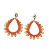 Bohemia Crystal Beaded Earrings Crystal Pendant Earrings  Summer Party Jewelry Accessories