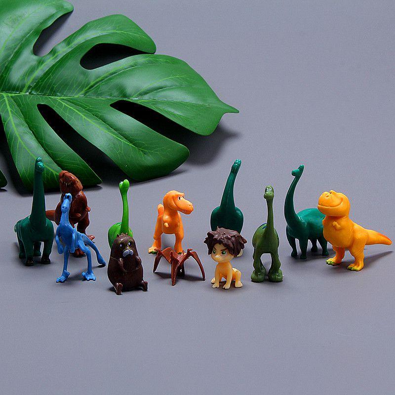 Adorable And Detailed The Good Dinosaur Mini Figures Ideal For Cake Decoration