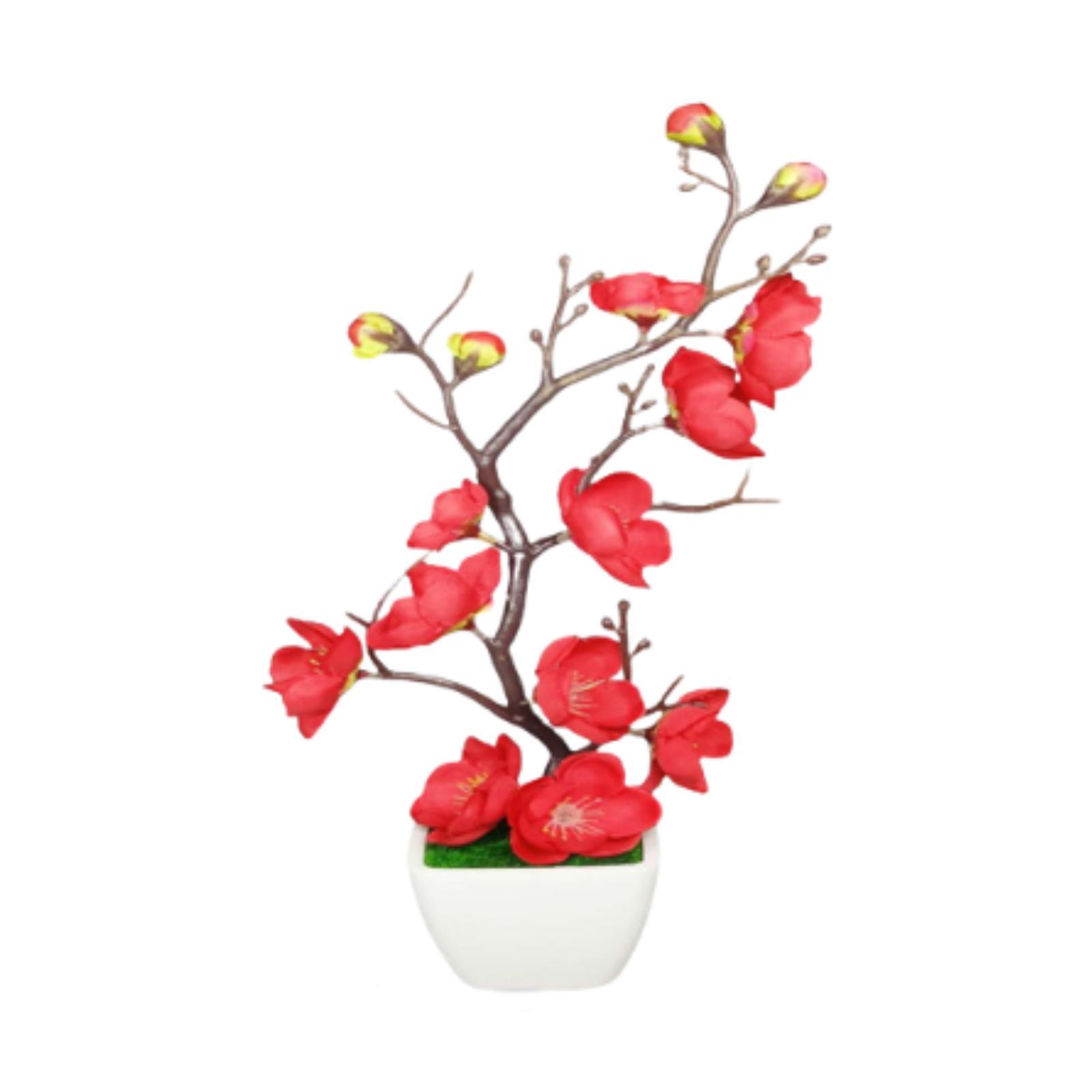 Simulated Plum Blossom Ornaments Faux Plum Blossom Bonsai Plum Blossom