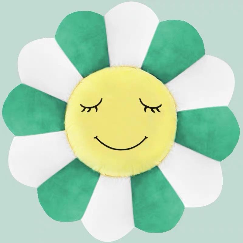 Sunflower Cushion Large Flower Shape Soft Pillow Birthday Gift Plush Toys