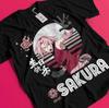 Μπλουζάκι Naruto Μπλουζάκι Sakura Μπλουζάκι Tsunade Μπλουζάκι Madara Kakashi Hinata Kurama Sasuke BB914