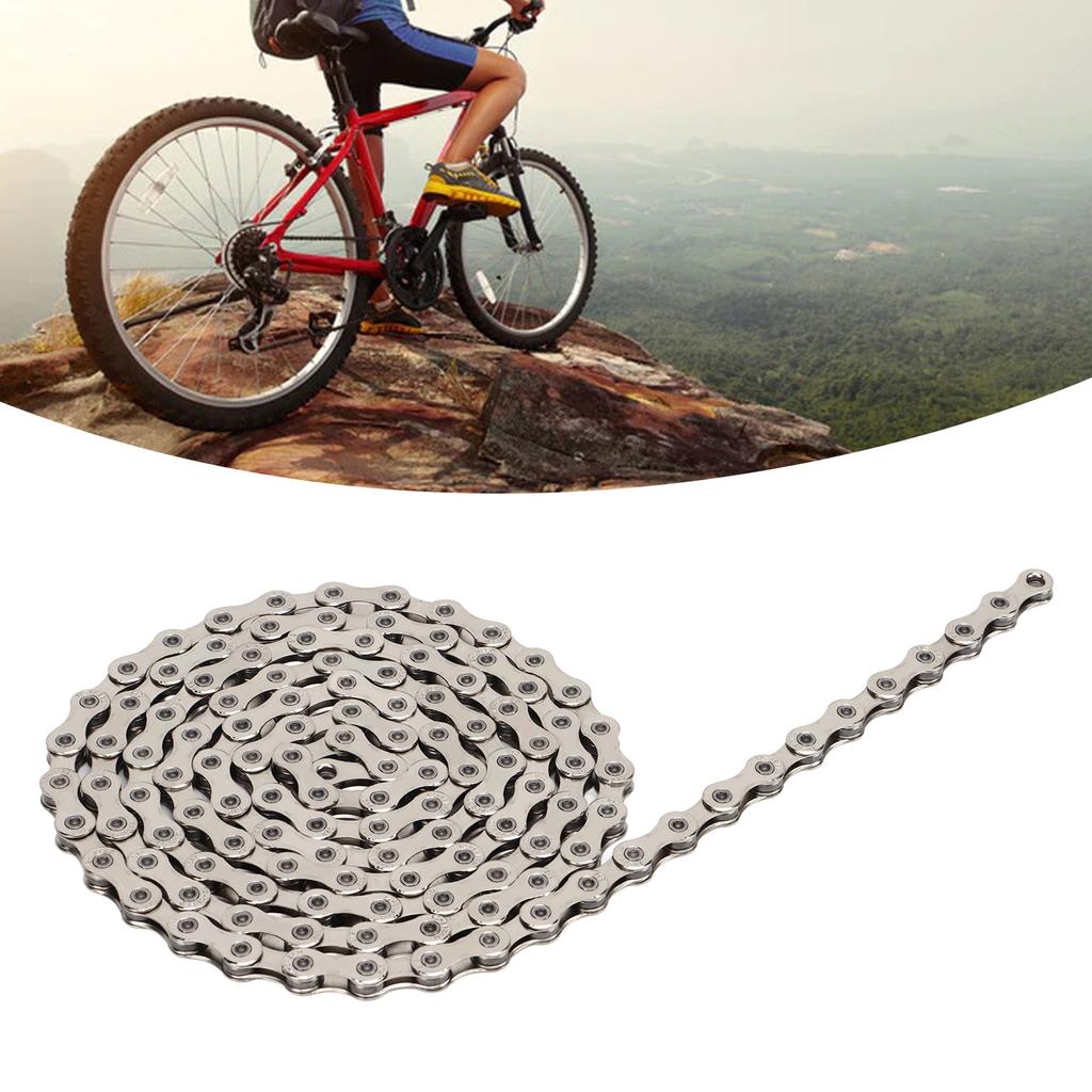 Mountain Bike Chain 12 Speed Hollow Chain Road Cycling Replacement Chain SX12 Silver