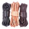 Corda DIY Corda de 2 mm de Espessura 3 mm de Largura Corda Trançada Tira de Couro Corda de Couro Vegetalmente Curtido Corda Plana de Couro Couro de Vaca 5 Metros por Peça