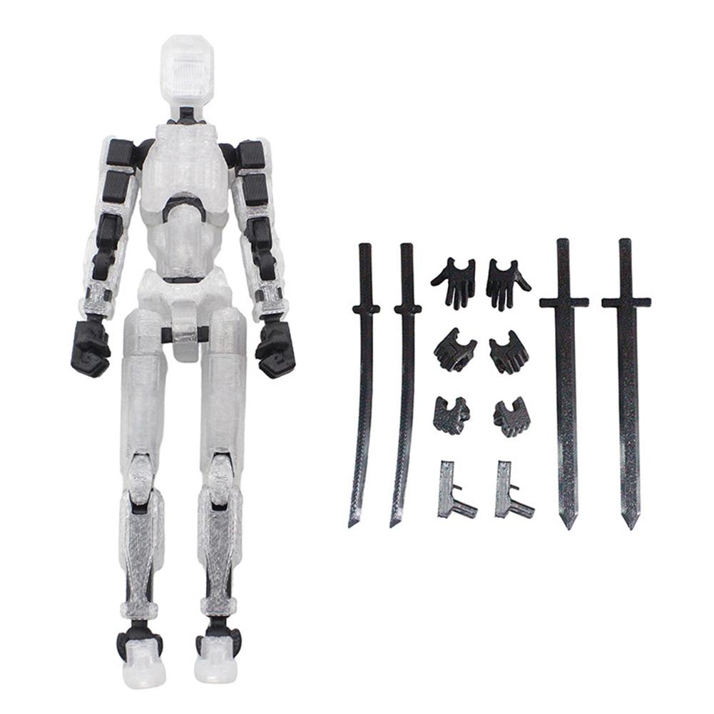 1 Set Multi-Jointed 3D Printed Movable Shapeshift Robot 13 Dummy Action Figures Mannequin Toyslucky Toys Kids Adults Game Gifts