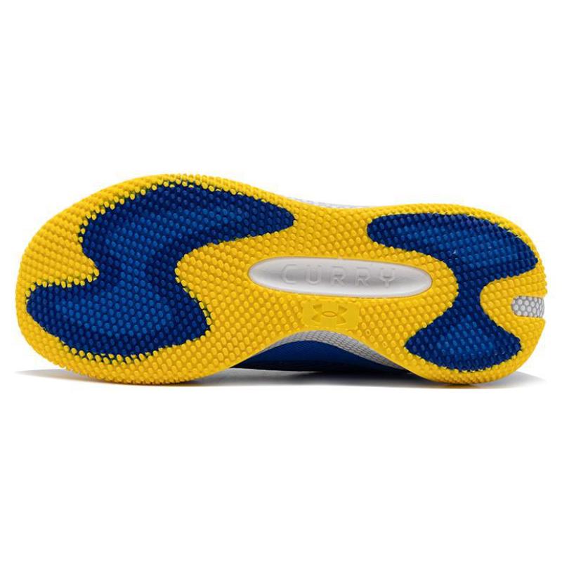 Under Armour Curry 3 Hovr Splash 'Blue Yellow White' Sneakers 3026275-400