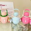 Double Drink Pumpkin Cup New Portable Water Cup Children Cute Large Capacity Stainless Steel Student Thermos Cup
