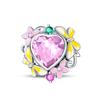 Sweet Romantic Copper Metal Princess Letter Pink High Heels Handbag Dress Charm Bead Components Bead Components Compatible With Pan Authentic