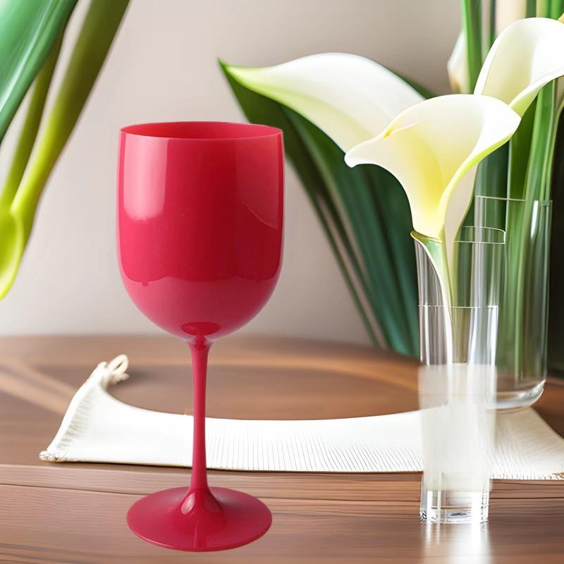 450ml Red Wine & Champagne Plastic Goblet