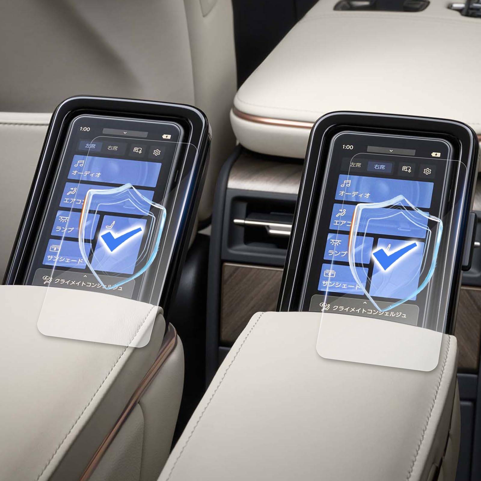 

RUIYA Lexus lm500h Version L 6 Seater Rear Multi-Operation Panel Protective Film Lexus Lm New Lexus lm500h version