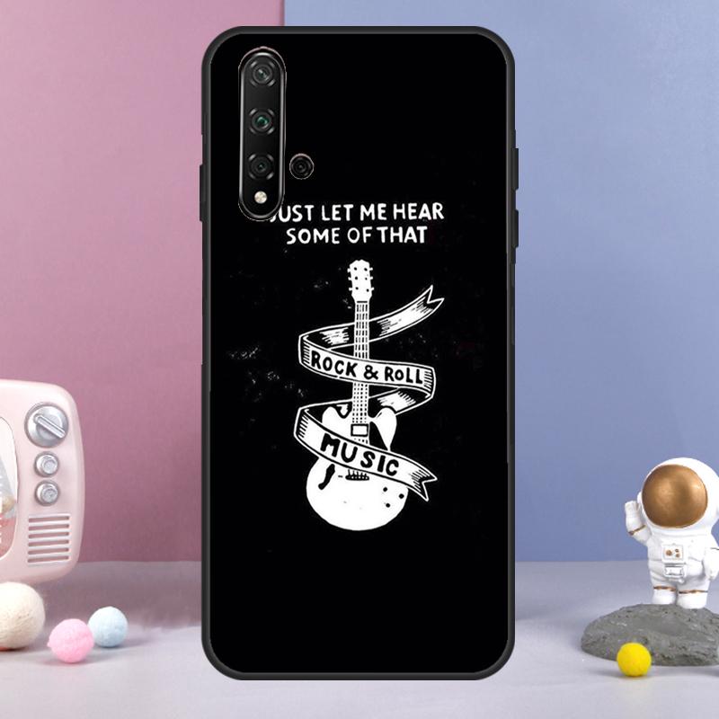 Rock Roll Skull For Huawei Nova 3i 7i 8i 11i 12i 9 10 SE Y60 Y61 Y70 Y72 Y73 Y90 Y91 P20 P40 P30 Lite Case
