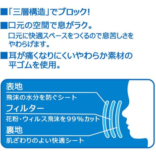 Skater Nonwoven Masks for Children, Boxed, 25 Masks, Three-Layer Construction, Dinosaur Design, MSKP25-A