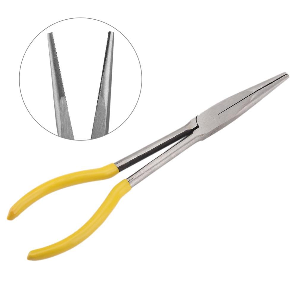 Long Long Nose Pliers Extended Bent Nose Pliers Convenient Hand Pliers Household Use