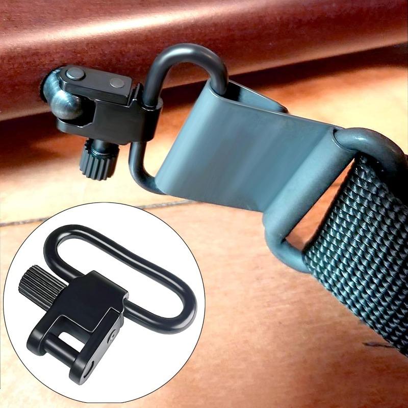 QD Sling Swivel Strap Buckles Kit Tactical Rifle Sling Swivels Mount Adapter Detachable Sling Mount Ring for Outdoor