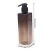 250Ml Square Hand Pump Soap Liquid Dispenser Shampoo Conditioner Bodysoap Gel Pump Bottle Bathroom Empty Lotion Container
