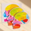 Early Childhood Educational Wooden Puzzle: Multi-layer Body, Brain & Organ Development Toy