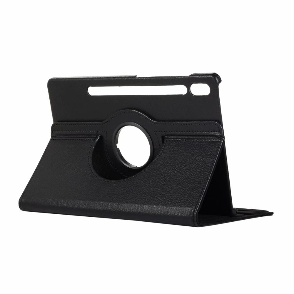 Custodia tablet per Samsung Galaxy Tab S8 Plus 2022/S7 FE 2021 12.4 11 360 staffa rotante custodia in pelle Flip Tab S8 Ultra 5G 14.6