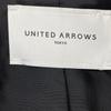 UNITED ARROWS Black UWSC Melton P-Coat coat 34 blackUsed