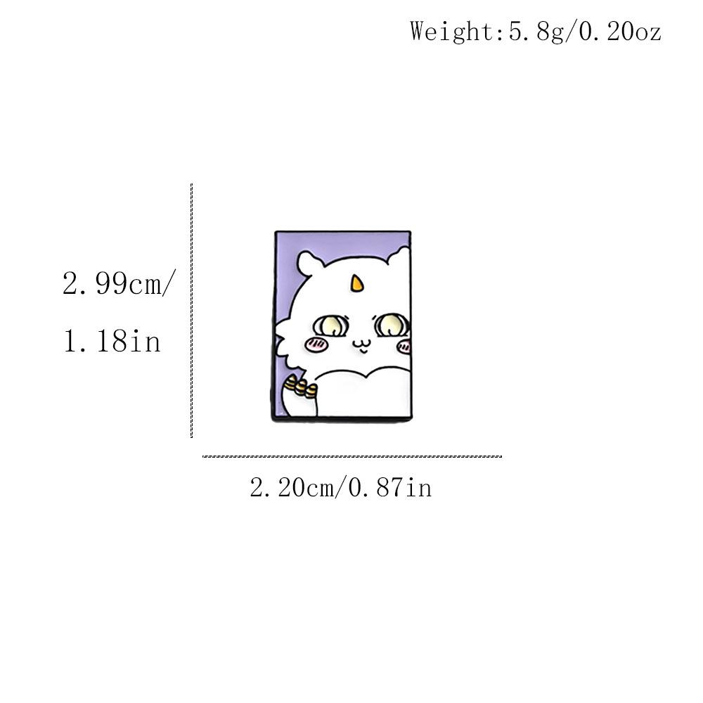 Chiikawa YoshiKawa Usagi Anime Badge - Cute Cartoon Japanese Brooch