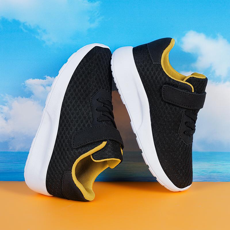 Kinder Jungen Sneaker Weichsohlige Leichte Atmungsaktive Rutschfeste Sport Lauf Walking für Mädchen Tennis Mesh Schuhe
