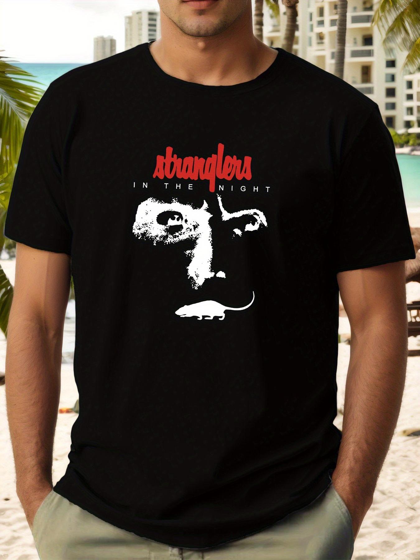 Summer Simple And Stylish Short-Sleeve T-shirt for The Night. L