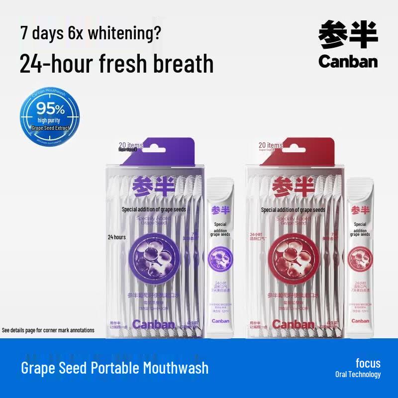 Canban Grape Seed Mouthwash