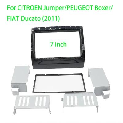 Car Radio DVD Player Fascias Frame For CITROEN Jumper/PEUGEOT Boxer/FIAT Ducato (2011) Android Dash Panel Head Unit 2Din GPS MP5