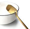 Cutlery Curved Handle Can Hang Cup Spoon Dessert Knife Fork Spoon Dinnerware Sets Kitchen Decor Spoon Fork Knife Tableware Set