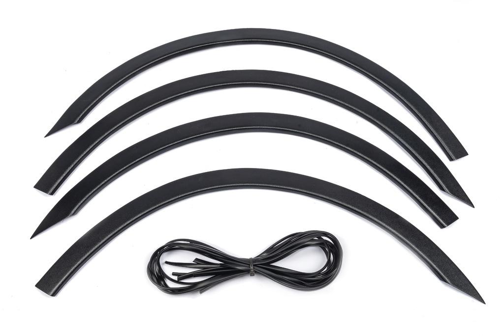 Căptușeli de arc (2001-2010, 4 buc, negru) pentru Volkswagen Sharan