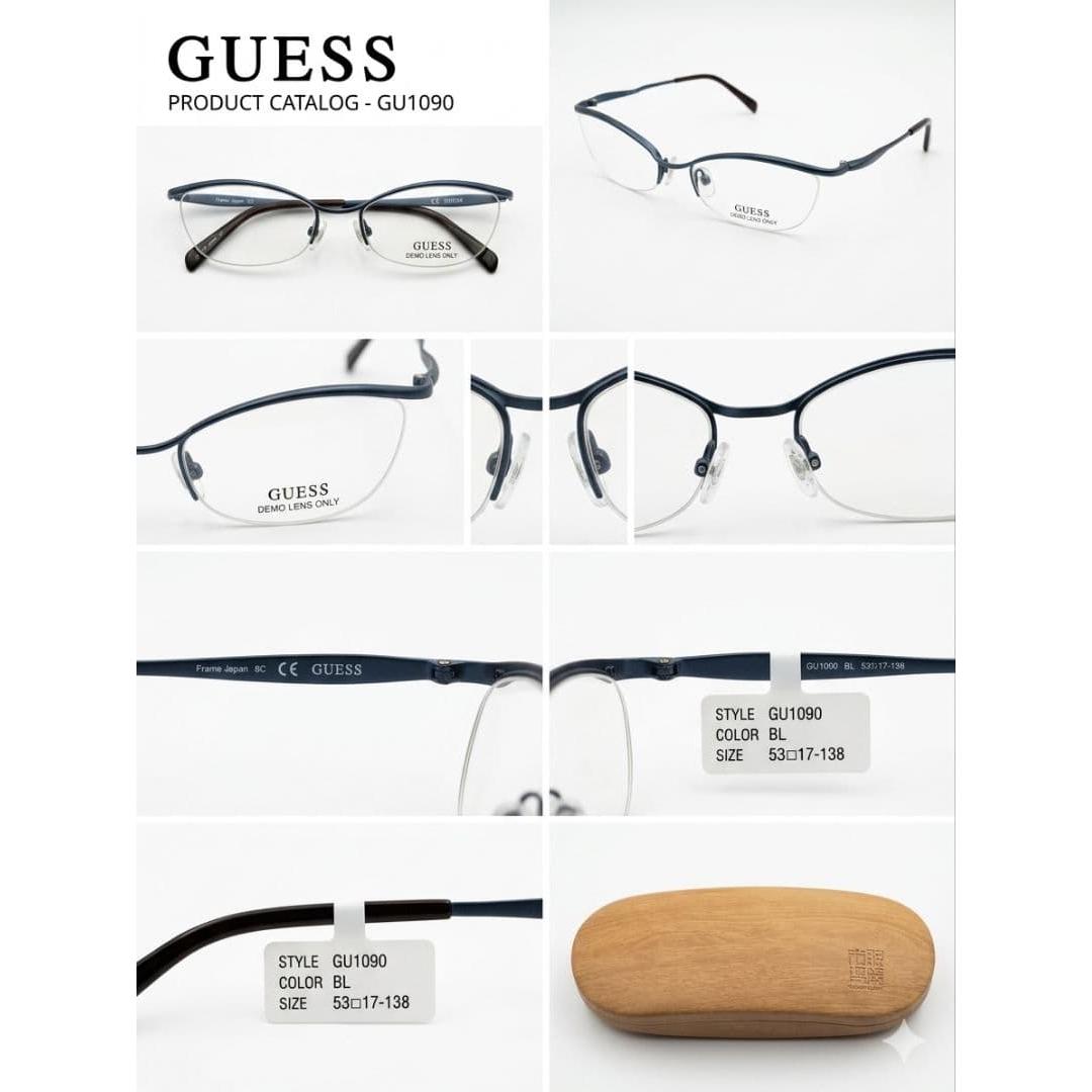 Used New GUESS Cat Eye Demo Lens Glasses We provide a beautiful glasses case service!