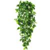 Indoor Hanging Fake Pothos Vine With Realistic Green Leaves For Home Office Wall Decor No Water Needed Plastic Plant