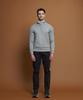 PANICALE Light Gray Soft Half-Zip Knit (Type A)