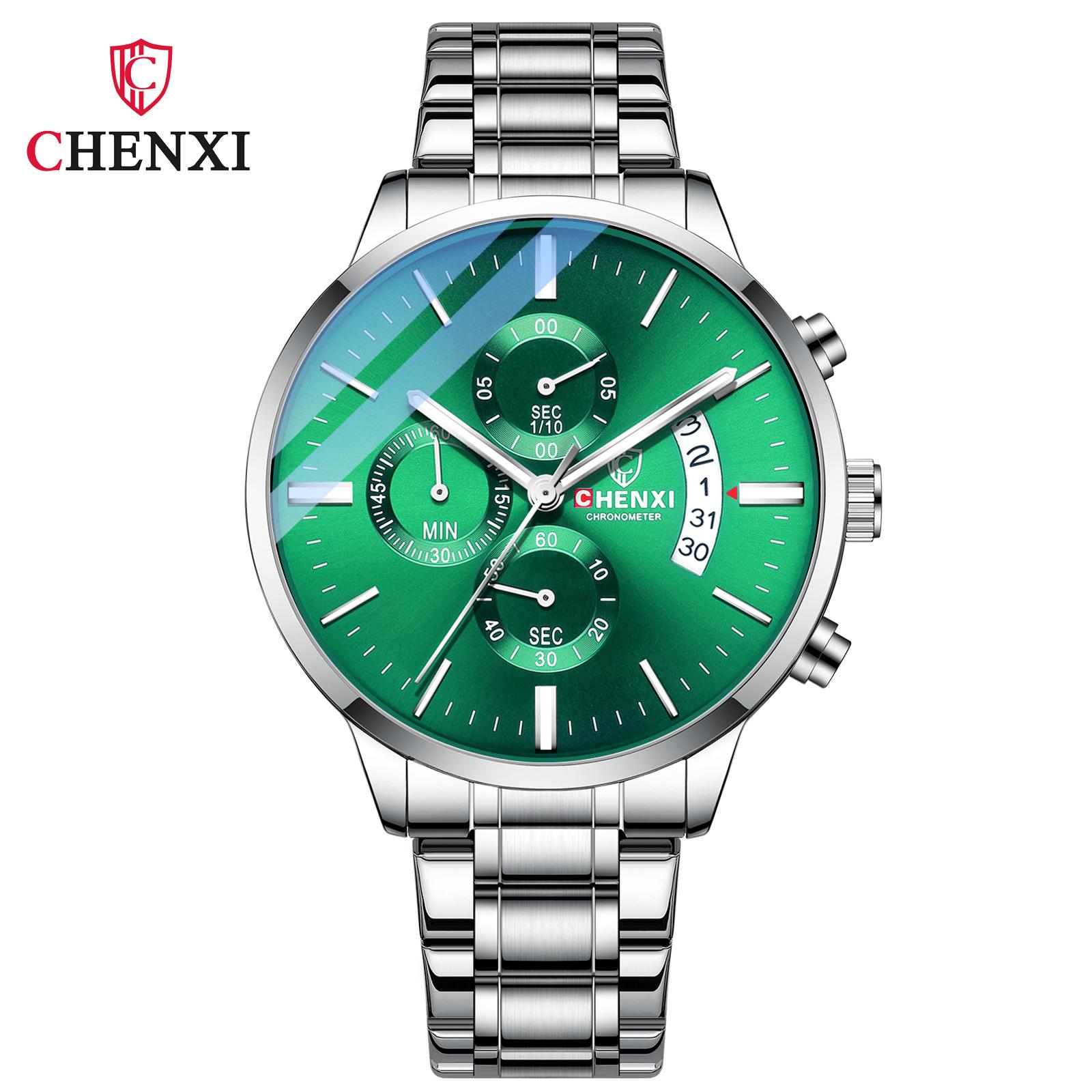 

Новий розкішний чоловічий годинник ТОП-бренду з коробкою Чоловічий багатофункціональний спортивний годинник Чоловічий водонепроникний календар Чоловічі кварцові годинники