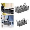 Bedside Hanging Storage Basket Shelf Organizer Rack for Dorm Bed & Bunk