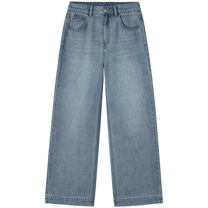 Hotwind Women s Loose Fit Straight-Leg Jeans L