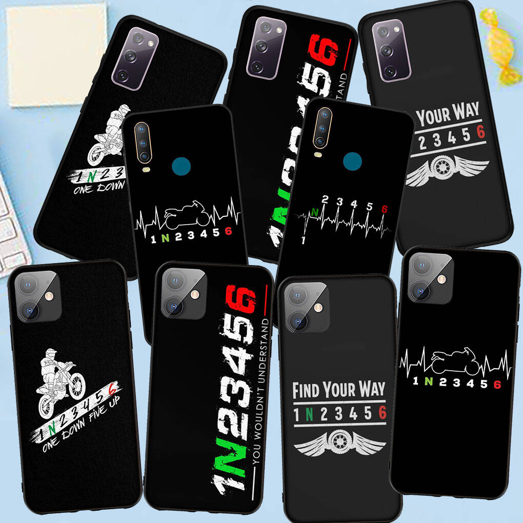 Phone Case for Samsung Galaxy S25 S23 S22 S24 Ultra FE A05 A06 A15 A16 A36 A37 A35 A54 A55 A56 A57 A25 A26 A53 Motorcycle Motorbike 1N23456 Art Cover