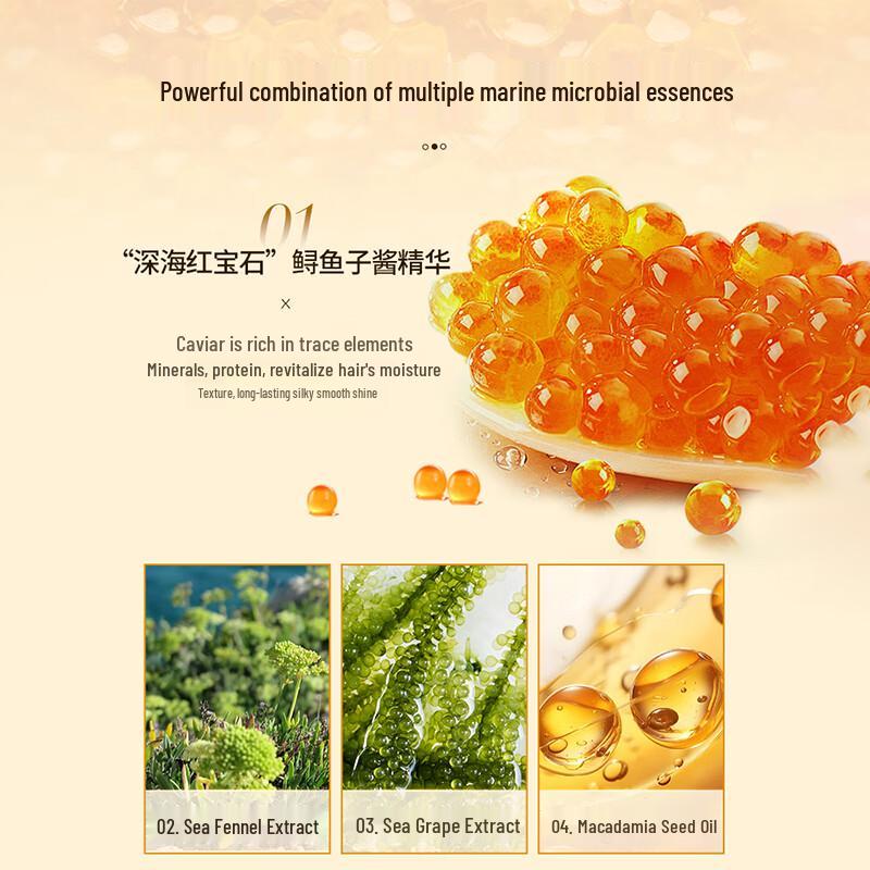 BaWang Ginger & Caviar Hair Care Set