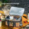 Large Insulated Cooler Bag Outdoor Tactical Cooler for Camping Hiking Durable Leak-Proof Portable Storage Sturdy Handle