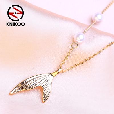 Fashion Necklace Ladies Pendant For Women Girl Pearl Necklace Jewelry Gift