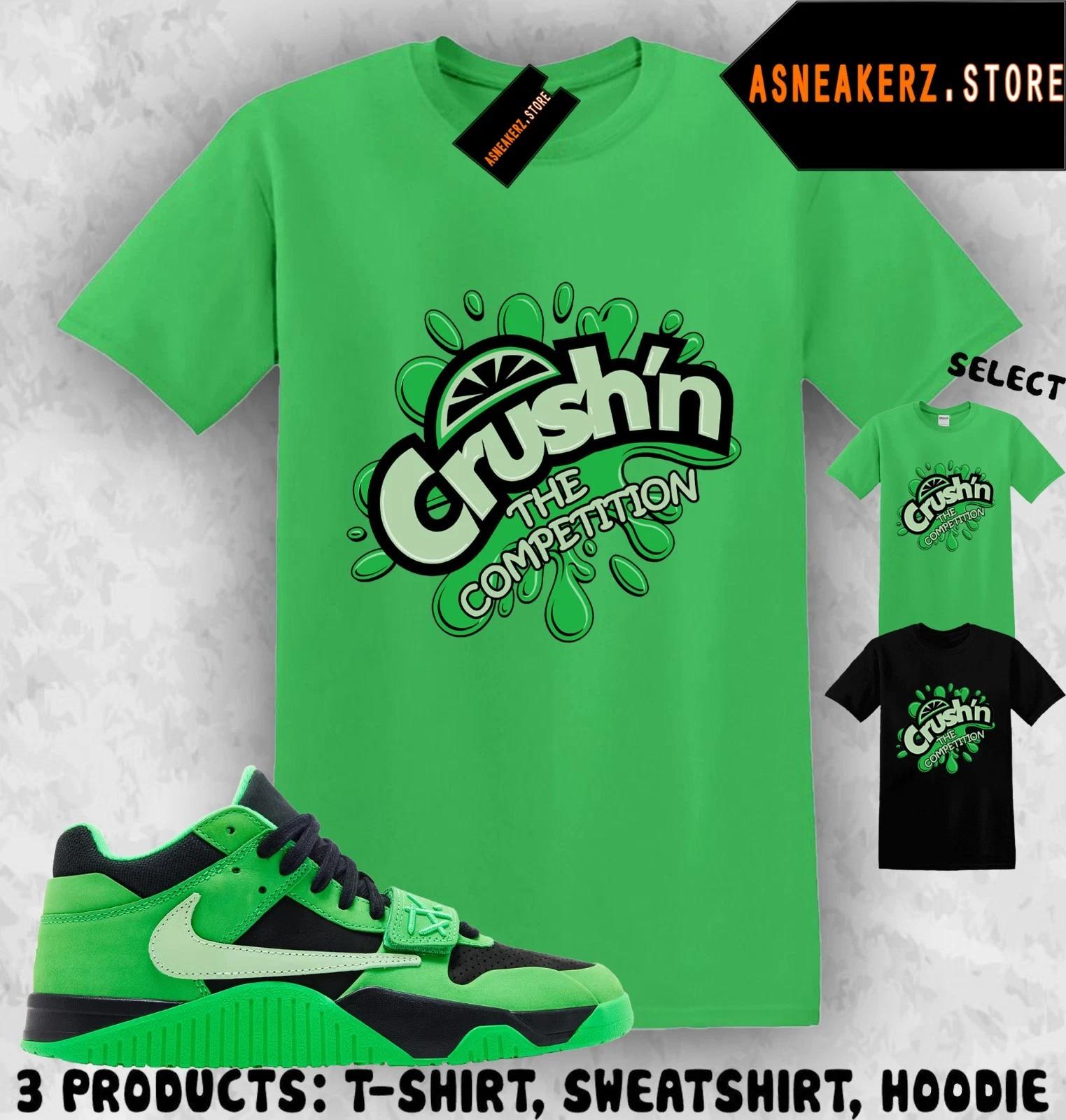 

Shirt Matching Travis Scott Jumpman Jack Green Spark Match Sneaker Fresh Crush 2XL