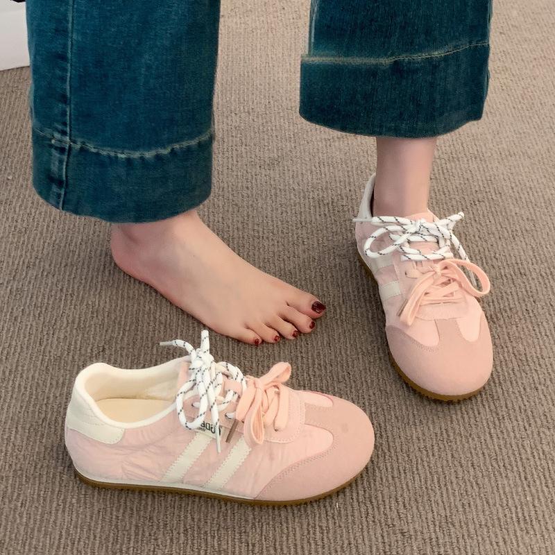 Korean Version of Yellow Forrest Gump Training Shoes Women's Shoes 2025 New Spring Thin-soled Lightweight Casual Sports Shoes Ins Tide