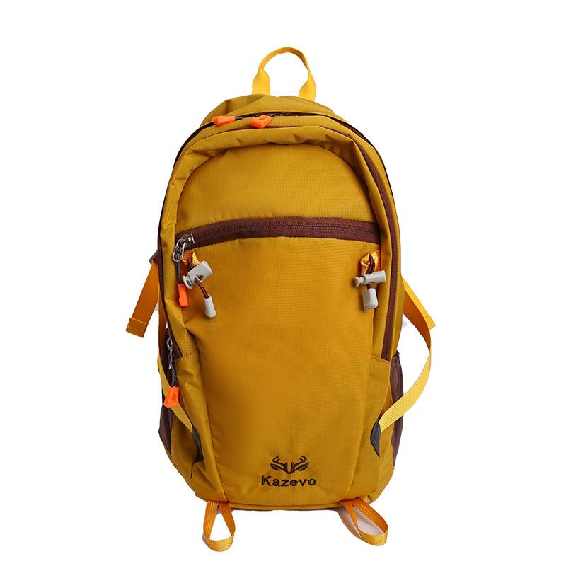 Schoolbag Mountaineering Bag Men's and Women's Portable Large Capacity Outdoor Travel Bag Fashion Anti-splashing Hiking Backpack Sports Backpack