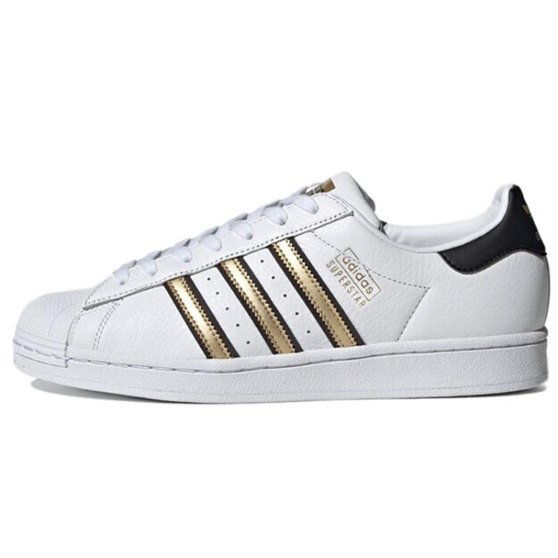 

Adidas Originals Superstar White Gold Black Sneakers FY1335 43