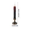 YHOPE Two Long, Simulated Blood-dropping Stick Waxes For Halloween Party Decors Filled With Terrifying LED Electronic Candles.