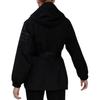 adidas Giacca con Cappuccio Sportiva da Esterno a Colore Solido Donna Giacca Nera HG8585