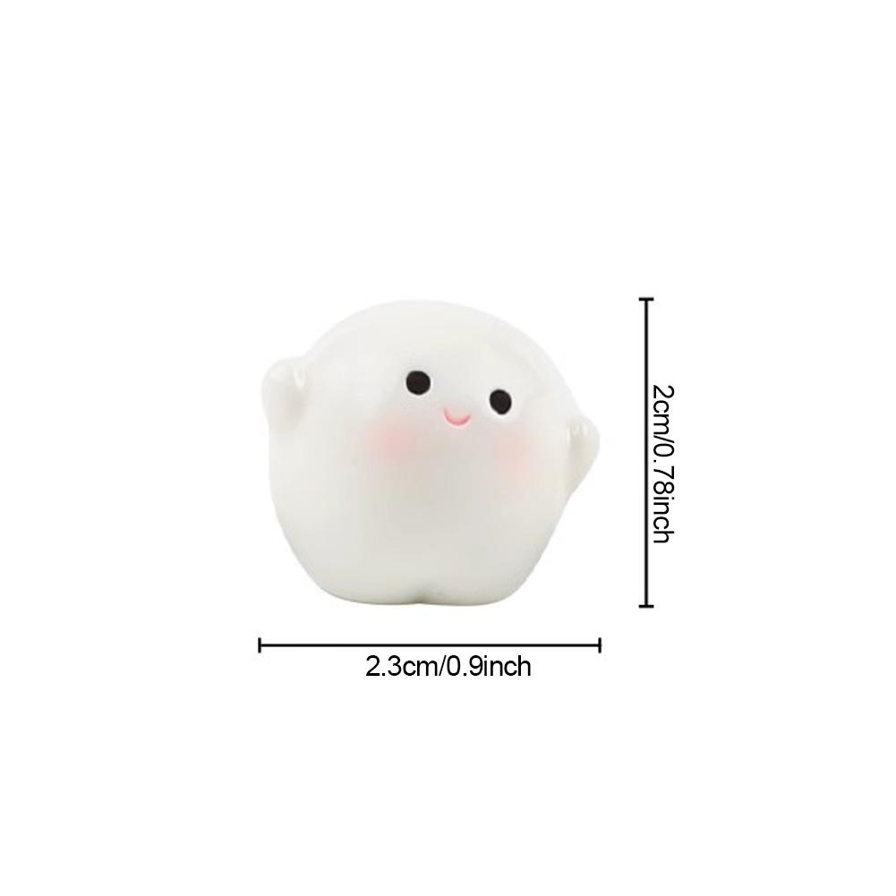 3Pcs/6Pcs Mini Cute Car Center Console Ornaments Micro Animal Screen Decoration Car Interior Accessories