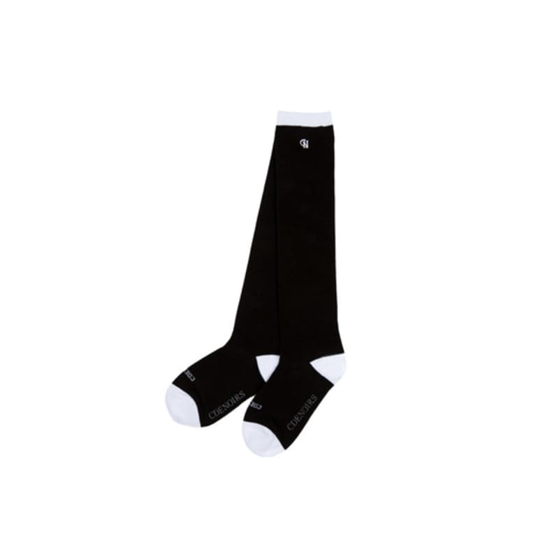 CDENOIRS WOMEN CN KNEE-SOCKS (BLACK)