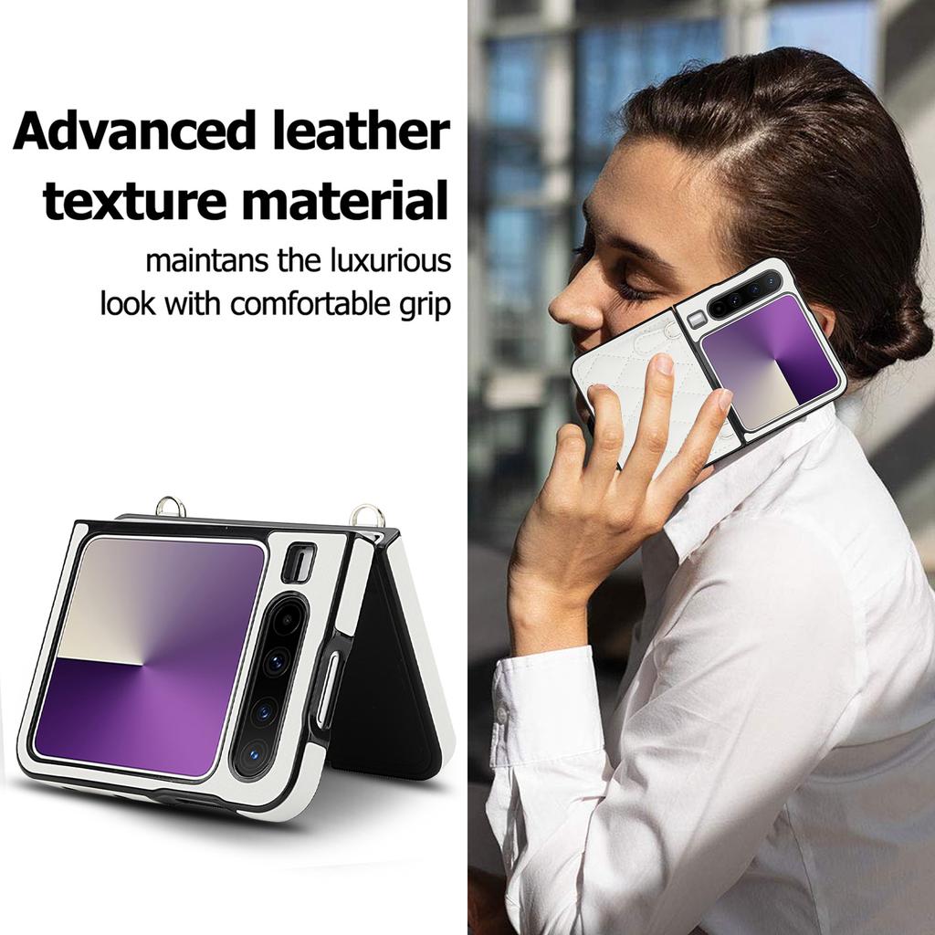New Designs Fashion Shockproof Classical Folding Mobile Phone with Strap for Samsung Galaxy&Huawei&Oppo Phone Cover