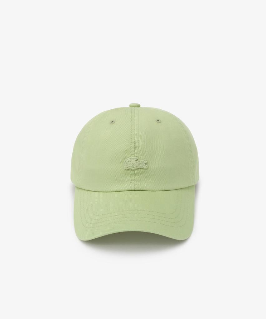 LACOSTE Unisex Washed Basic Color Croc Ball Cap Rk209E-56G Uyb