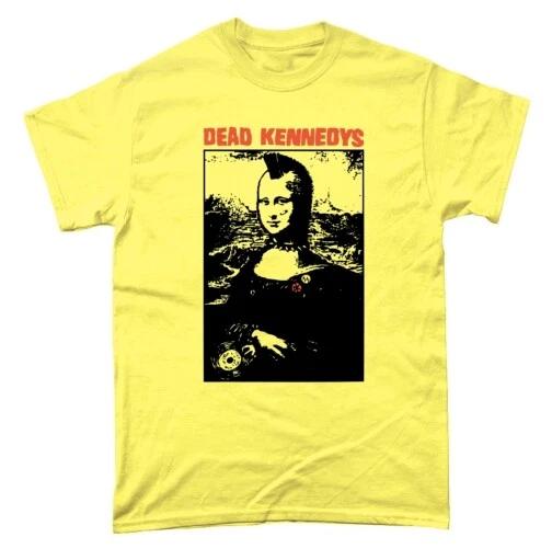 Футболка Dead Kennedys Картина Мона Лиза Панк-рок Музыка Хардкор да Винчи 1069 3XL